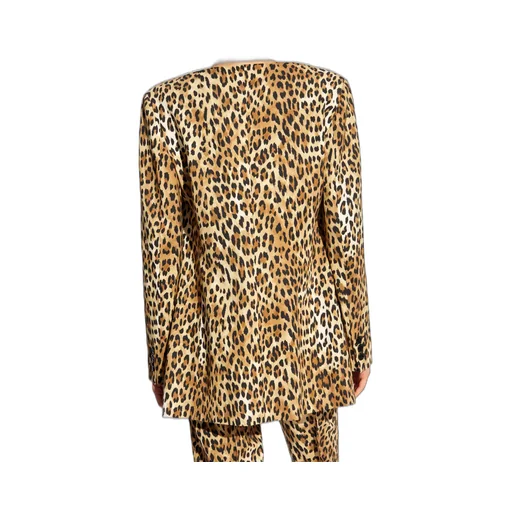 Leopard Print Blazer