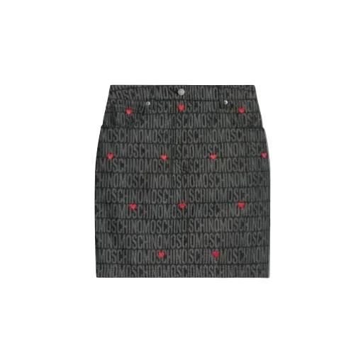 Monogrammed Heart Embroidered Skirt