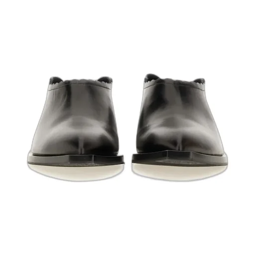 Scallop-Edge Slip-On Loafers