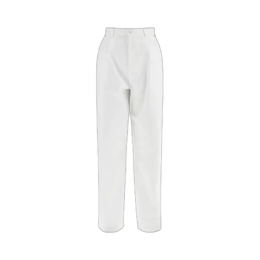 Logo Patch Wide Leg Pants
