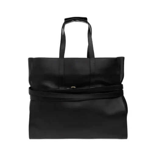 Logo Embossed Tote Bag