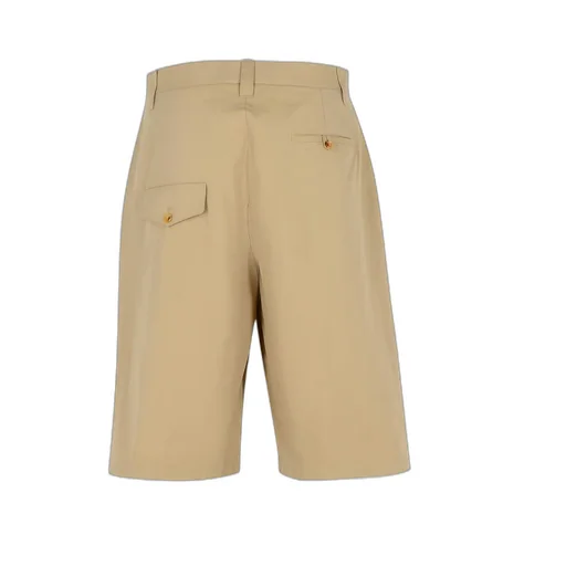 Straight Leg Bermuda Shorts
