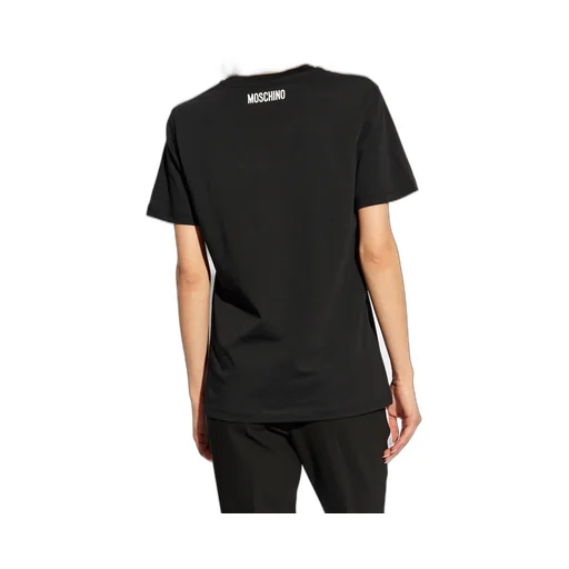 Slogan Printed Crewneck T-Shirt
