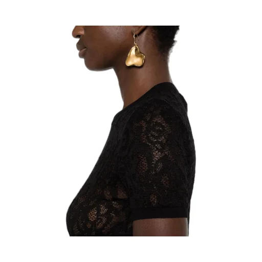 Jacquard Knitted Top