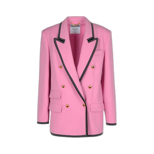 Double Breasted V-Neckline Blazer