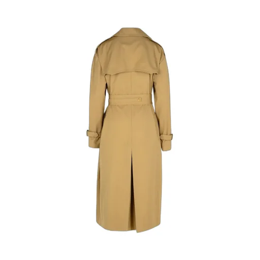 Double Breasted Belted Trench Coat