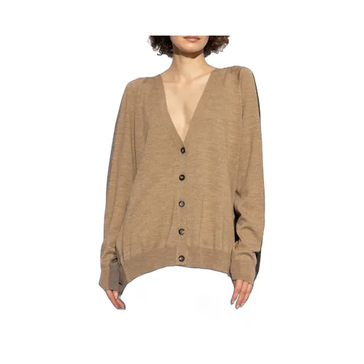 Double Sleeves Panelled Cardigan
