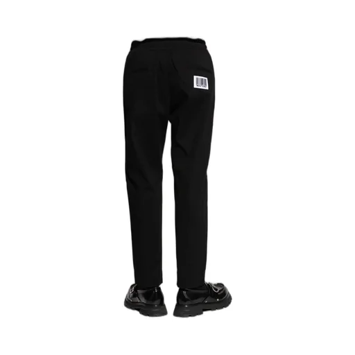 Pleated Straight-Leg Trousers
