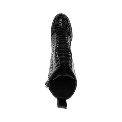 Round-Headed High-Heeled Boots