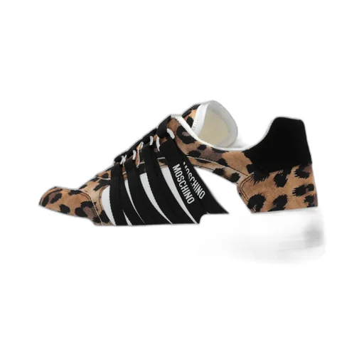 Leopard Print Low-Top Sneakers