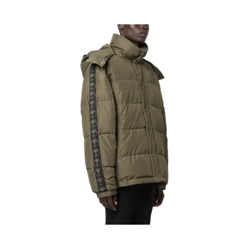 Logo-Print Padded Jacket