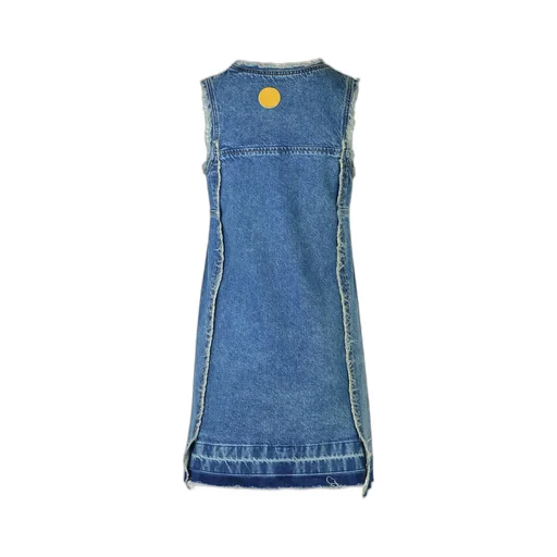 Sleeveless Denim Mini Dress
