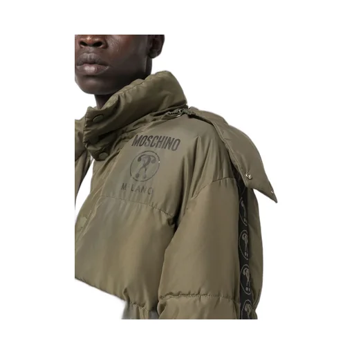 Logo-Print Padded Jacket