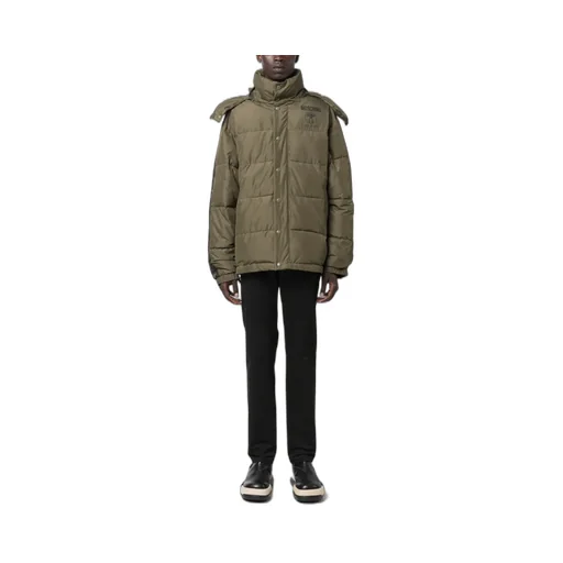 Logo-Print Padded Jacket