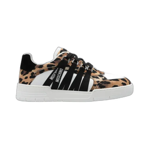 Leopard Print Low-Top Sneakers