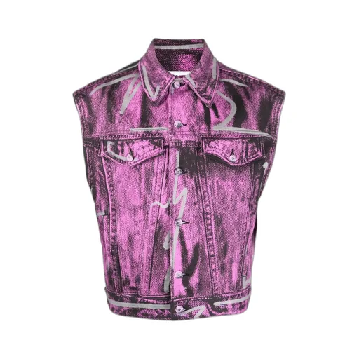 Sleeveless Denim Jacket