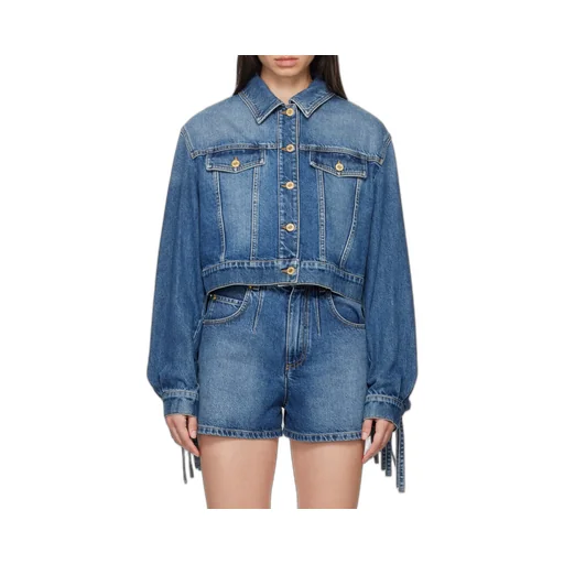 Fringed Denim Jacket
