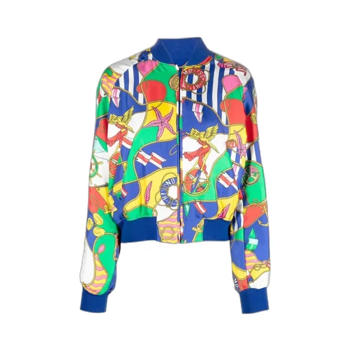 Pattern Printed Casual Jacket