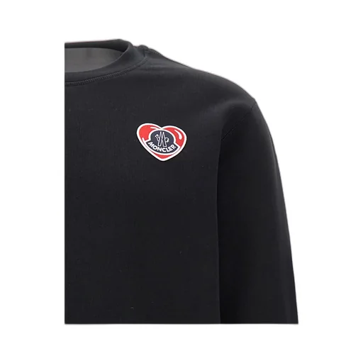 Logo Patch Crewneck Sweatshirt