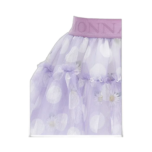 Logo-Waistband Tiered Flared Tutu