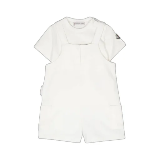 Jersey T-Shirt And Dungaree Set
