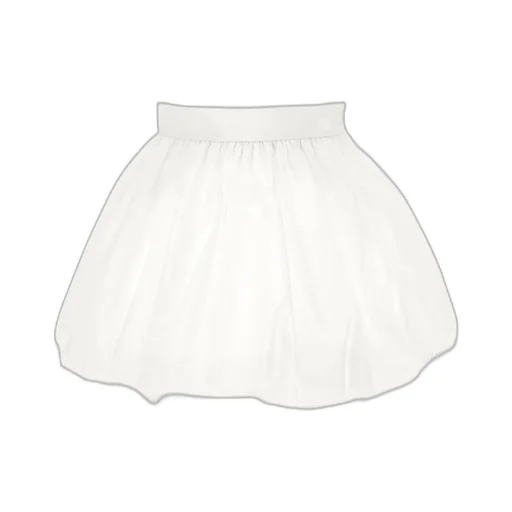 Puffball Taffeta Skirt