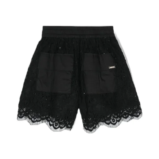 Floral-Lace Shorts