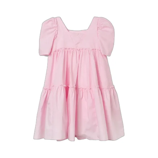 Tiered-Skirt Dress