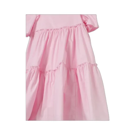 Tiered-Skirt Dress