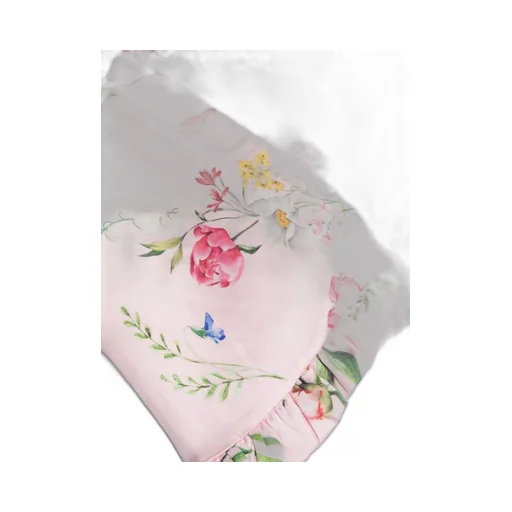 Floral-Print Ruffled Shorts