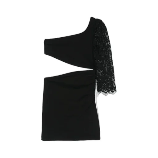 One-Sleeve Cut-Out Dress