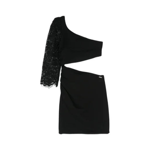 One-Sleeve Cut-Out Dress