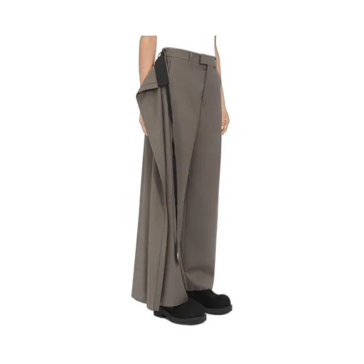 Wide Leg Tailored Trousers
