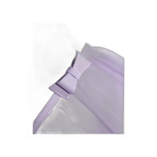Ruffled-Detail Crewneck Tulle Dress