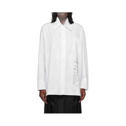 Logo Printed Oversized Shirt