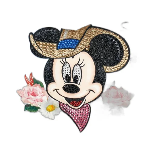 Minnie Cotton Zip-Up Hoodie