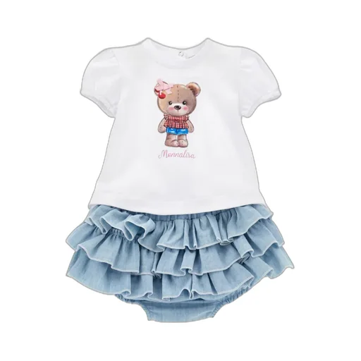 Logo-Printed Bloomers Set