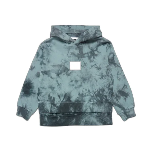 Tie-Dyed Drop Shoulder Hoodie