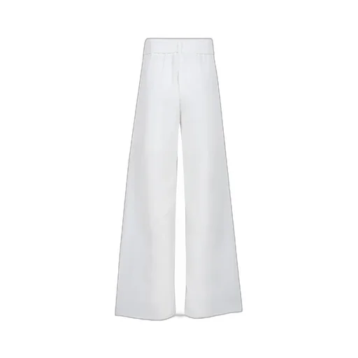 Pintuck Wide-Leg Trousers