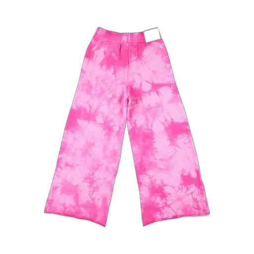 Logo-Patch Tie-Dyed Trousers