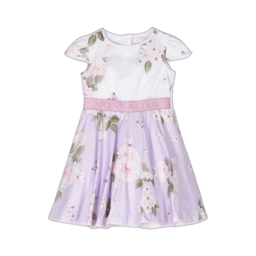 Floral-Print Flared Dress