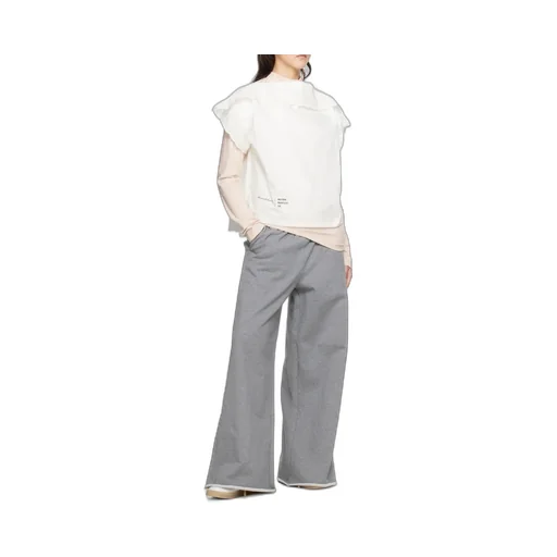Embroidery High-Neck T-Shirt