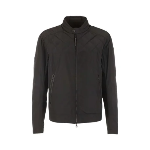 Logo Patch Short Puffer Jacket