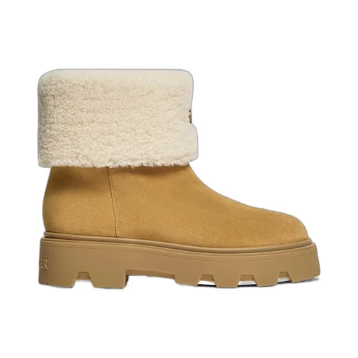 Aurea Mid Suede & Shearling Boots