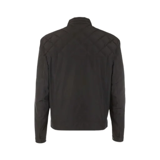 Logo Patch Short Puffer Jacket