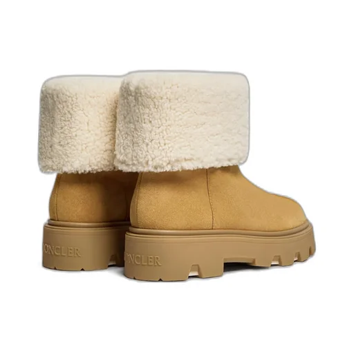 Aurea Mid Suede & Shearling Boots