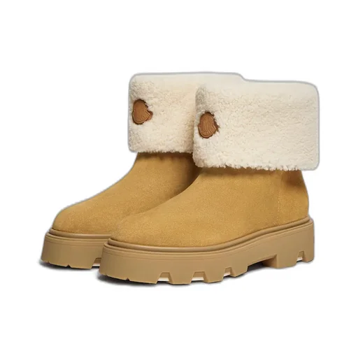Aurea Mid Suede & Shearling Boots