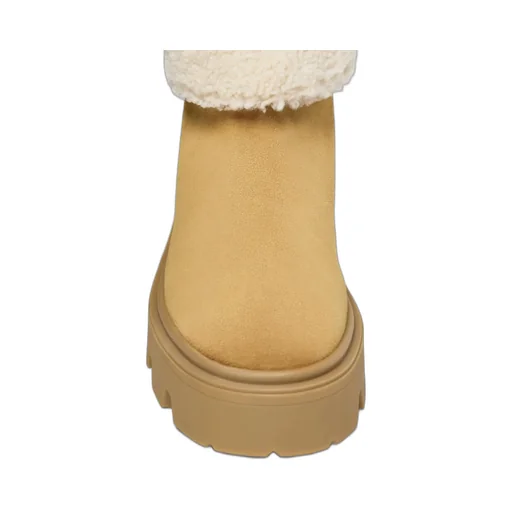 Aurea Mid Suede & Shearling Boots