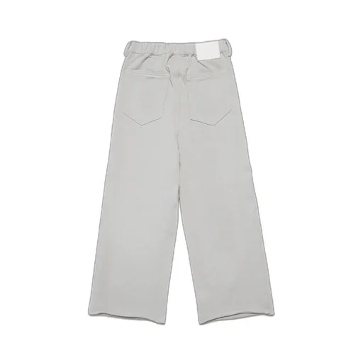 Logo Patch Straight Leg Pants