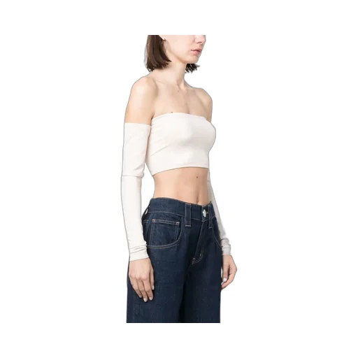 Off-Shoulder Cropped Top